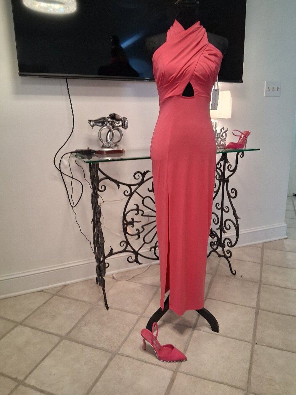 Hot Pink Prom/ Party Dress